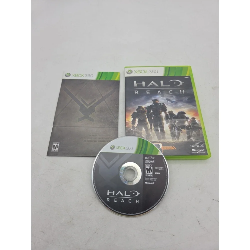 Halo: Reach (Microsoft Xbox 360) Video Game CIB Complete w/ Manual TESTED